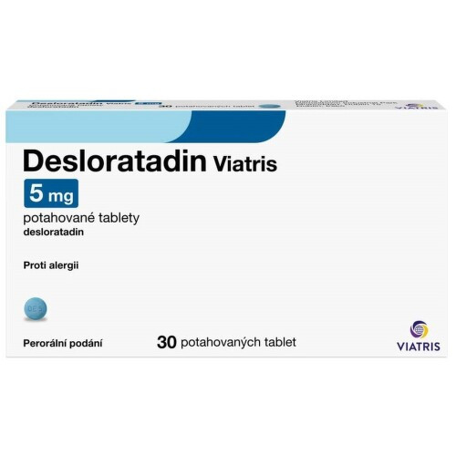 Desloratadin Viatris 5mg potahované tablety 30