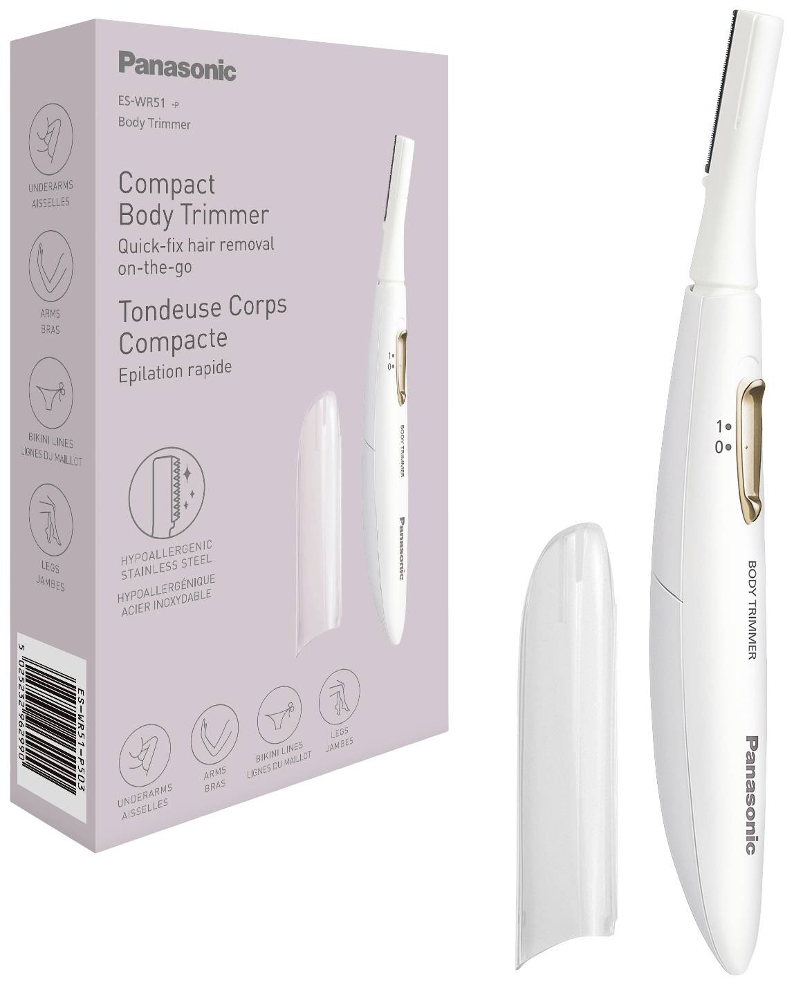 Panasonic ES-WR51 zastřihovač ochlupení bílá