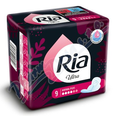 Ria Ultra Normal Plus Menstruační Vložky 9ks