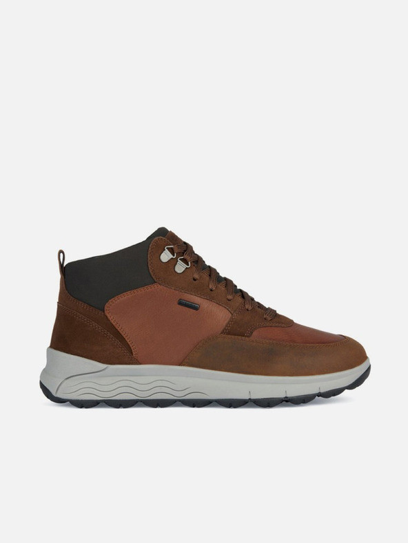 Geox Spherica 4x4 b abx Kotníková obuv Hnědá