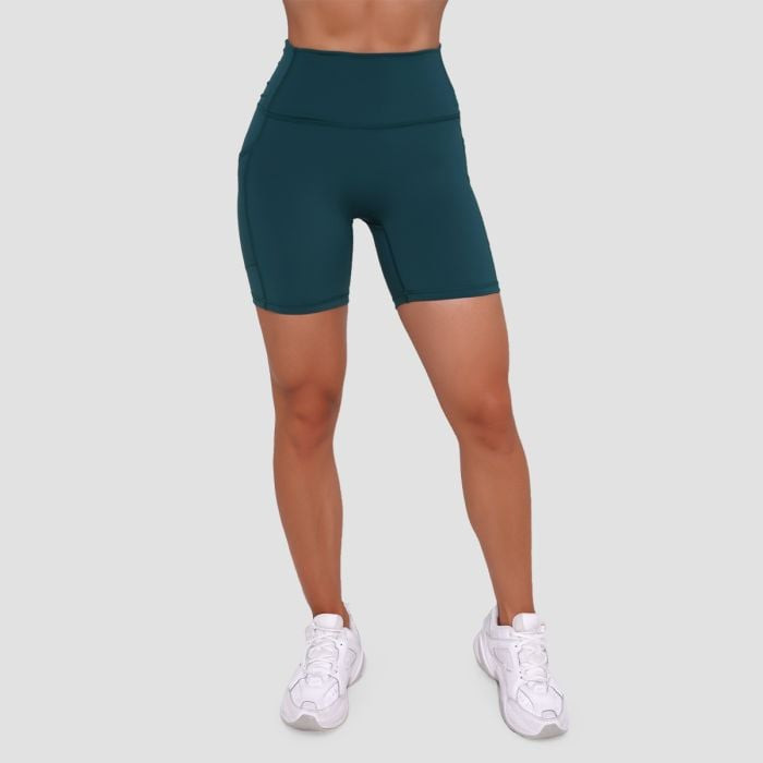 Dámské šortky Ignite Dark Green XL - GymBeam