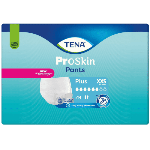 TENA Proskin Pants Plus XXS Inkontinenční kalhotky 14ks