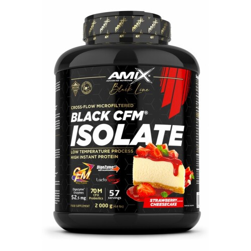 Amix Black Line Black CFM Isolate 2000 g strawberry cheesecake