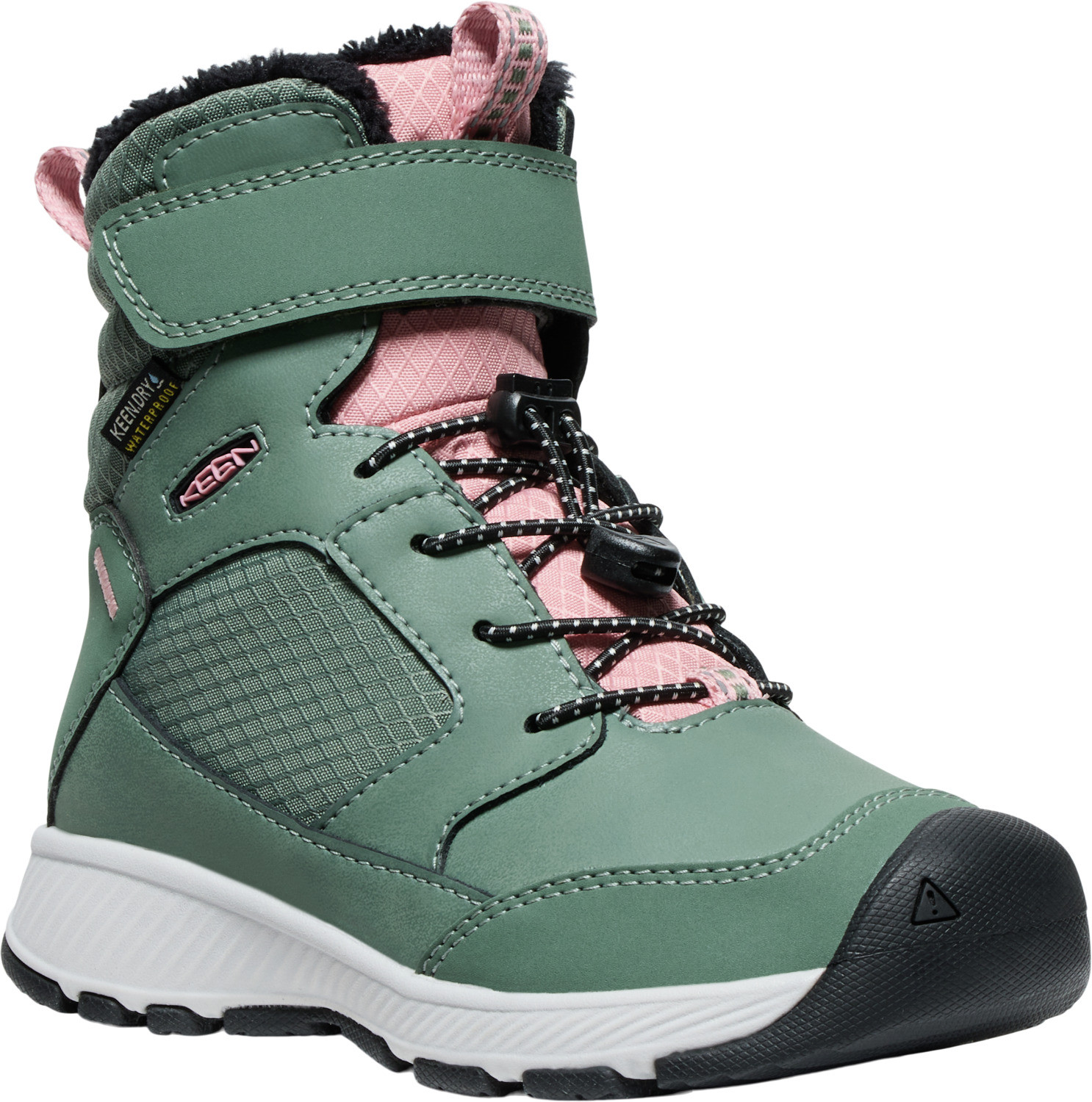 Keen SKUA WINTER WP CHILDREN dark forest/rose elegance Velikost: 24