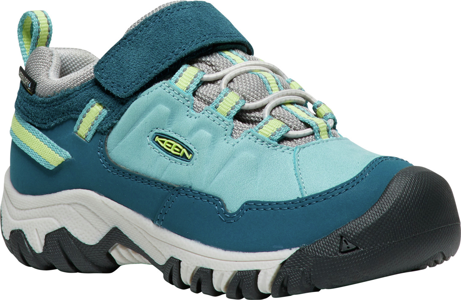 Keen TARGHEE IV LOW WP CHILDREN reef waters/daiquiri green Velikost: 25/26