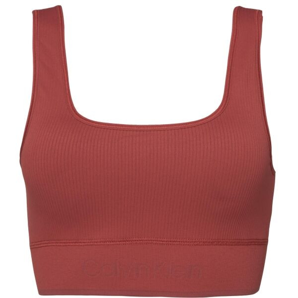 Calvin Klein WO - Seamless Sports Bra MS Dámská sportovní podprsenka, červená, velikost