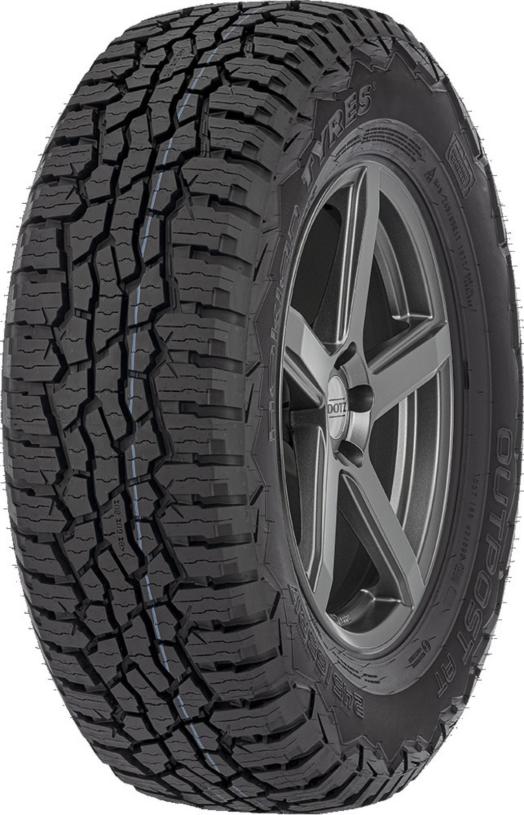 NOKIAN TYRES 235/80 R 17 120/117S OUTPOST_AT TL M+S 3PMSF DOT22