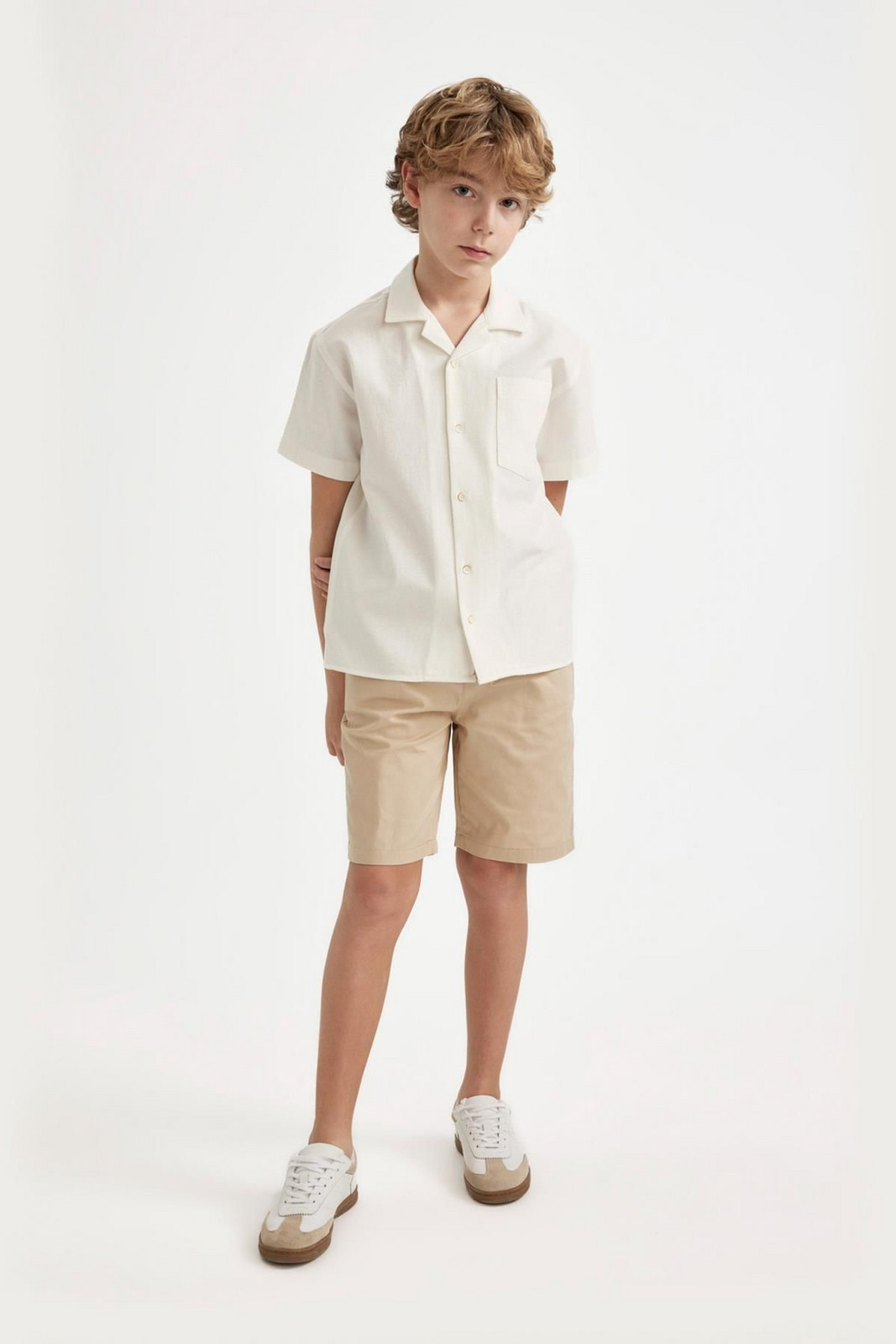 DEFACTO Boys' Gabardine Shorts