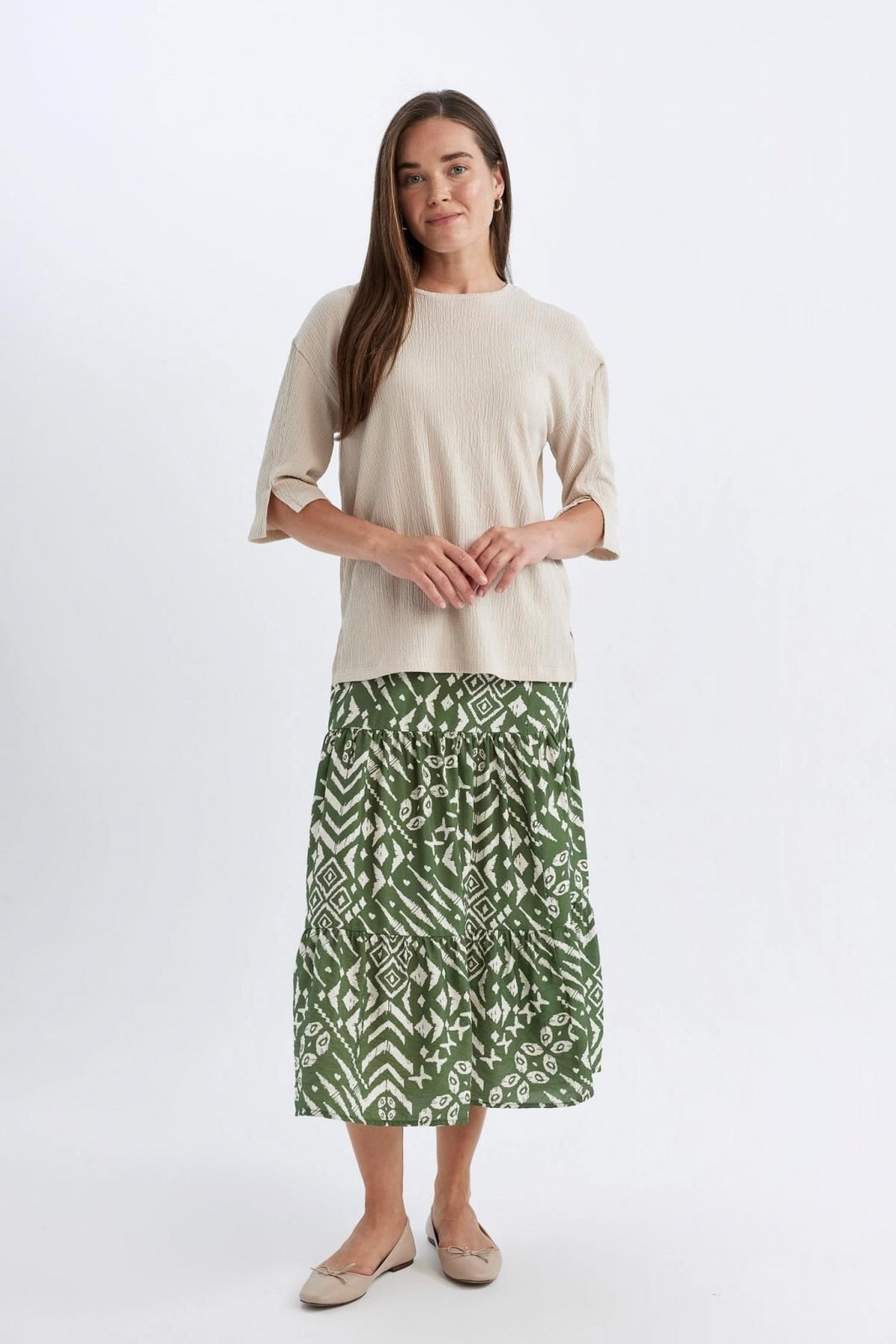 DEFACTO Aerobin Midi Skirt