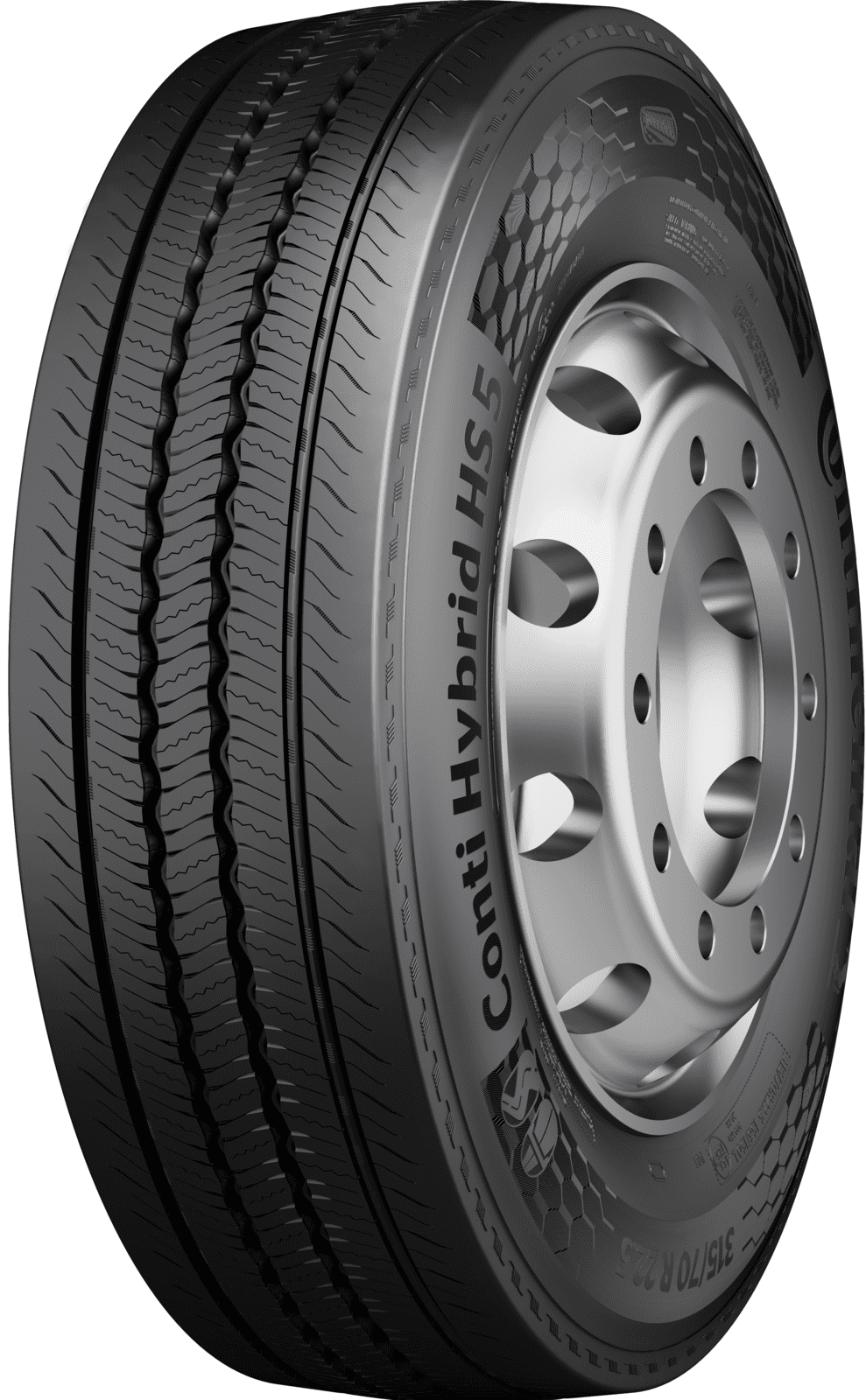 CONTINENTAL 315/80 R 22.5 156/150L CONTI_HYBRID_HS5 TL M+S 3PMSF 18PR IT