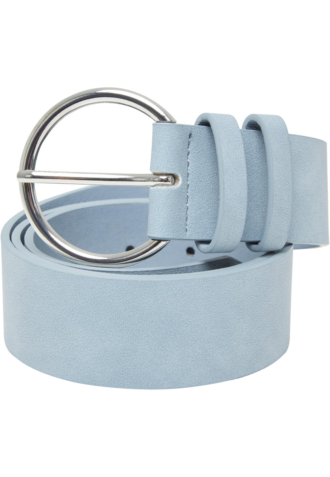 Basic Suede PU Belt - ocean blue L/XL