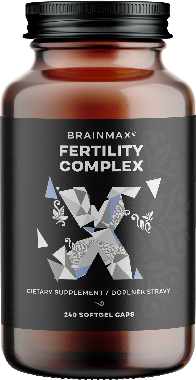 BrainMax Grass-Fed Fertility complex, podpora plodnosti, 240 kapslí