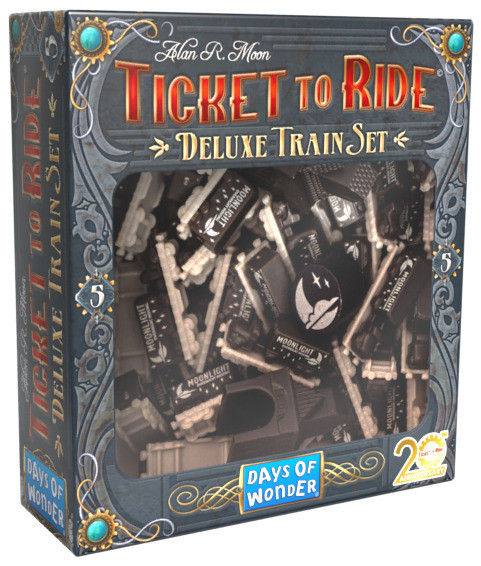 Blackfire CZ Ticket to Ride: 20th Anniversary Deluxe train set – Black