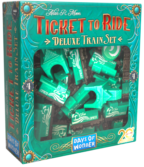 Blackfire CZ Ticket to Ride: 20th Anniversary Deluxe train set – Green