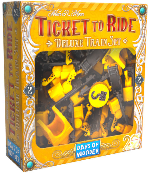 Blackfire CZ Ticket to Ride: 20th Anniversary Deluxe train set – Yellow