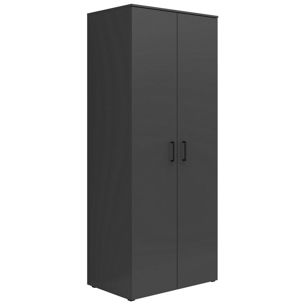 XXXL VÍCEÚČELOVÁ SKŘÍŇ, barvy grafitu, 80/195/52 cm