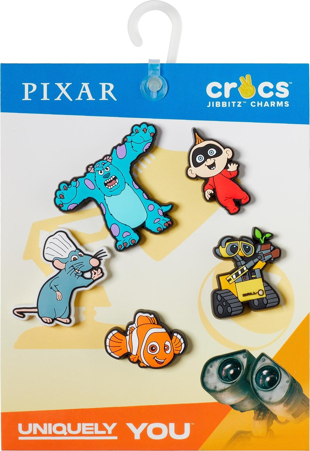 Ozdoba na obuv Crocs Disneys Pixar 5 Pack 10010002 Barevná