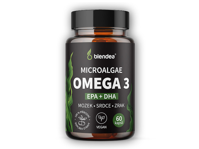 Blendea Blendea Vegan Omega 3 z mikrořas 60 kapslí