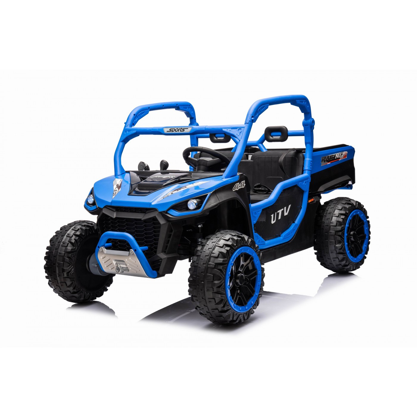 mamido Dětské elektrické autíčko Farmer Truck UTV Racing 4x4 24V modré