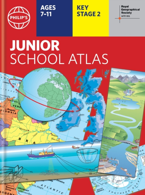 Philip's RGS Junior School Atlas - 12th edition HB (Philip's Maps)(Pevná vazba)
