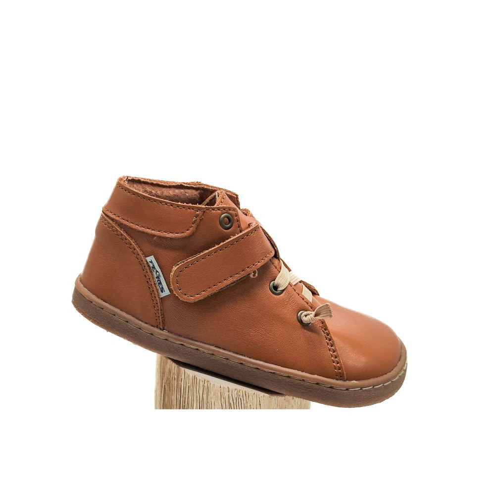 PEGRES CELOROČKY BF52 0.1 Brown | Dětské celoroční barefoot boty - 25