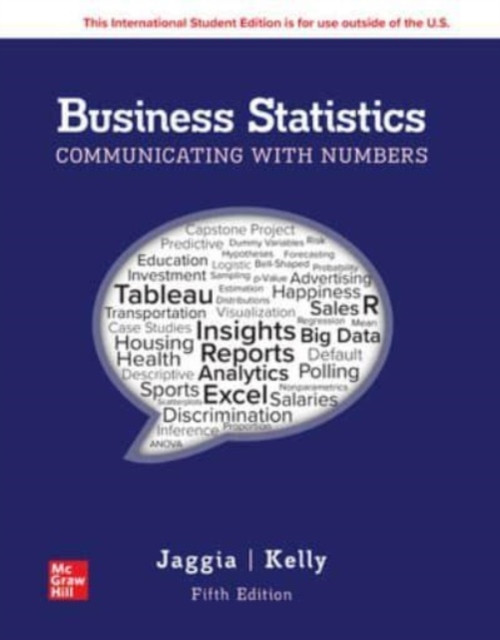 Business Statistics: Communicating with Numbers ISE (Jaggia Sanjiv)(Paperback / softback)
