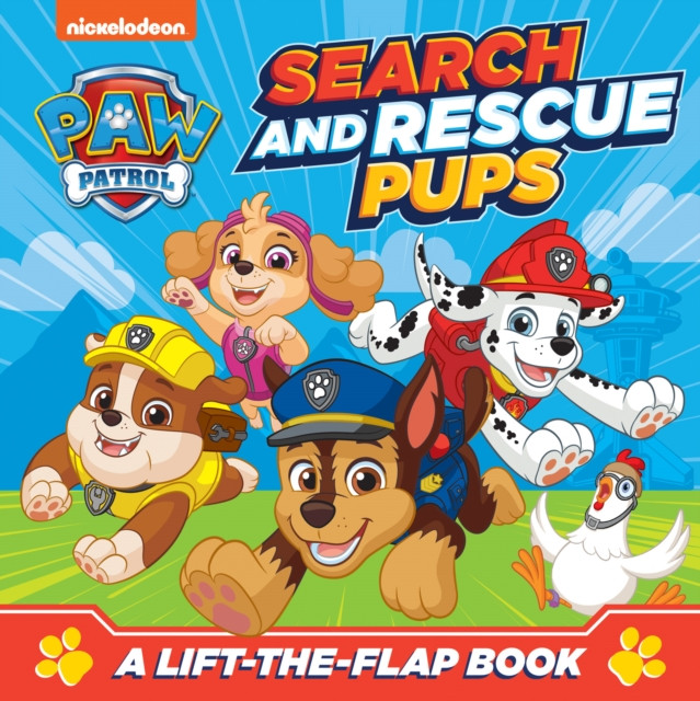 PAW Patrol Search and Rescue Pups: A lift-the-flap book (Paw Patrol)(Board book)