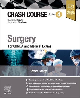 Crash Course Surgery: For Ukmla and Medical Exams (Lacey Hester)(Paperback)