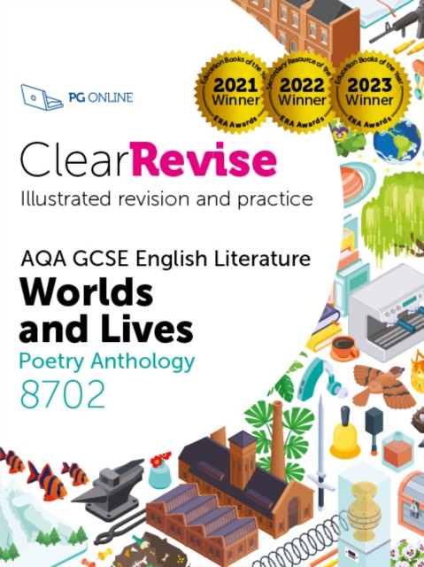 ClearRevise AQA GCSE English Literature 8702; Worlds and Lives Poetry Anthology (PG Online)(Paperback / softback)