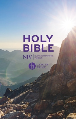 NIV Larger Print Personal Value Hardback Bible(Pevná vazba)