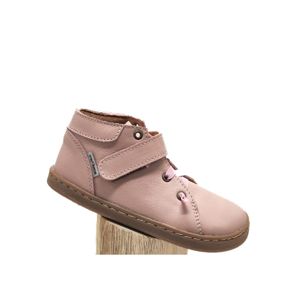 PEGRES CELOROČKY BF52 0.1 Pink | Dětské celoroční barefoot boty - 25