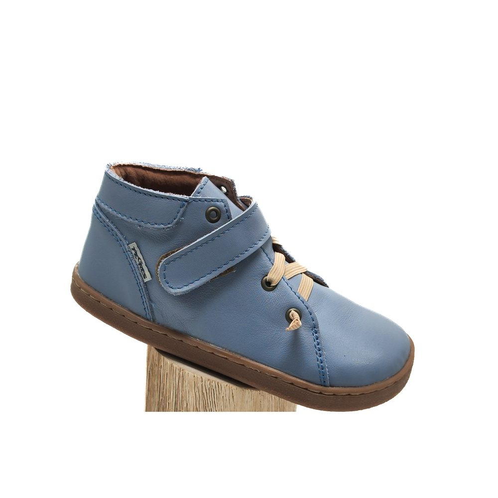 PEGRES CELOROČKY BF52 0.1 Blue | Dětské celoroční barefoot boty - 25