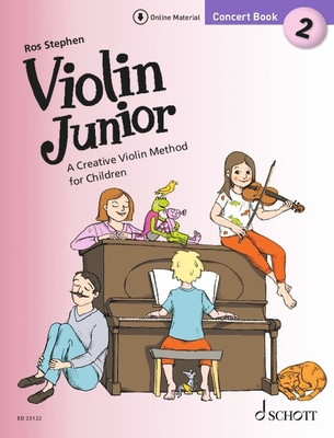 Stephen: Violin Junior: Concert Book 2 - A Creative Violin Method for Children Book with Media Online (Stephen Ros)(Paperback)