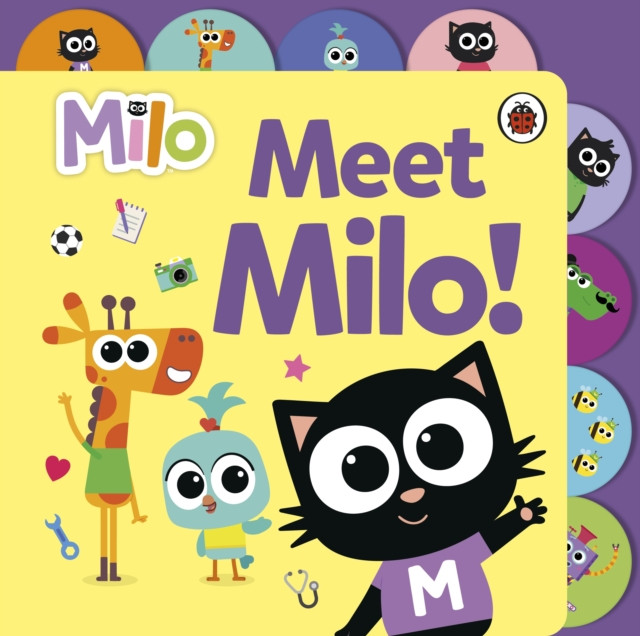 Milo: Meet Milo! - Tabbed Board Book (Milo)(Board book)