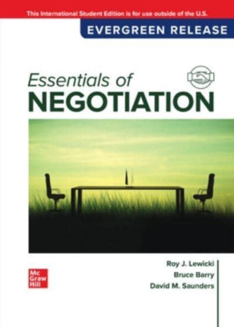 Essentials of Negotiation: 2024 Release ISE (Lewicki Roy)(Paperback / softback)