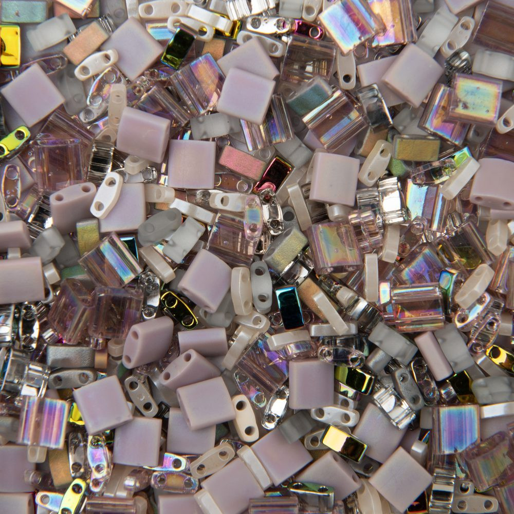 Miyuki Tila směs skleněných korálků Coral reef - 21 g