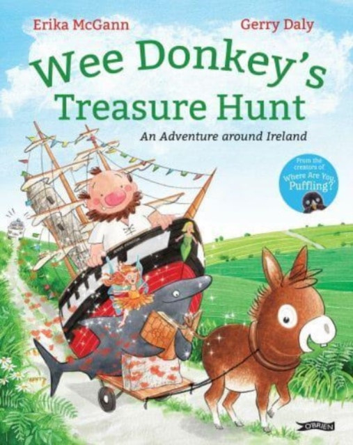 Wee Donkey's Treasure Hunt - An adventure around Ireland (McGann Erika)(Paperback / softback)