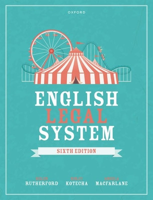 English Legal System 6e Paperback (Rutherford Et Al)(Paperback)
