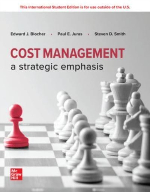 Cost Management: A Strategic Emphasis: 2024 Release ISE (Blocher Edward)(Paperback / softback)