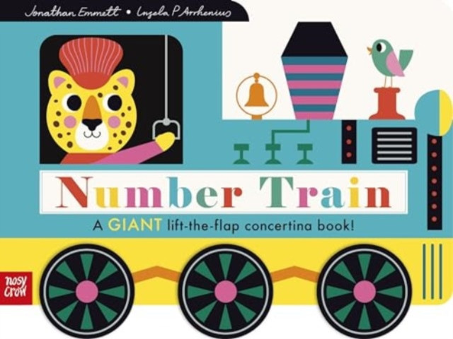 Number Train (Emmett Jonathan)(Board book)