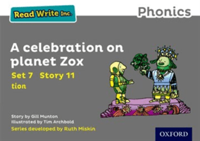 Read Write Inc. Phonics: A Celebration on Planet Zox (Grey Set 7 Storybook 11) (Munton Gill)(Paperback / softback)
