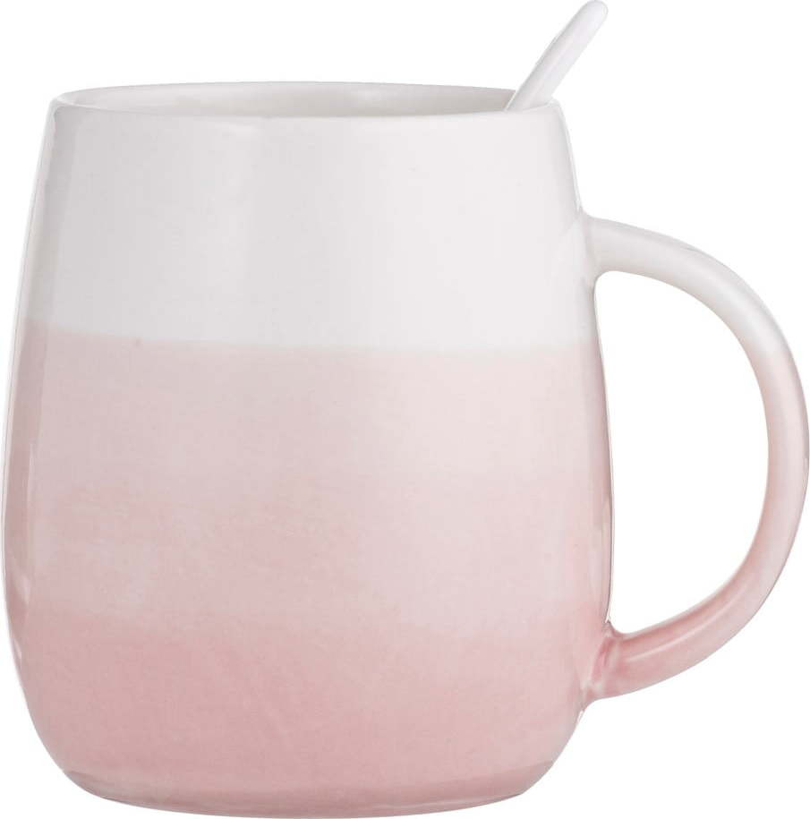 Světle růžový porcelánový hrnek 380 ml Immerse – Ladelle