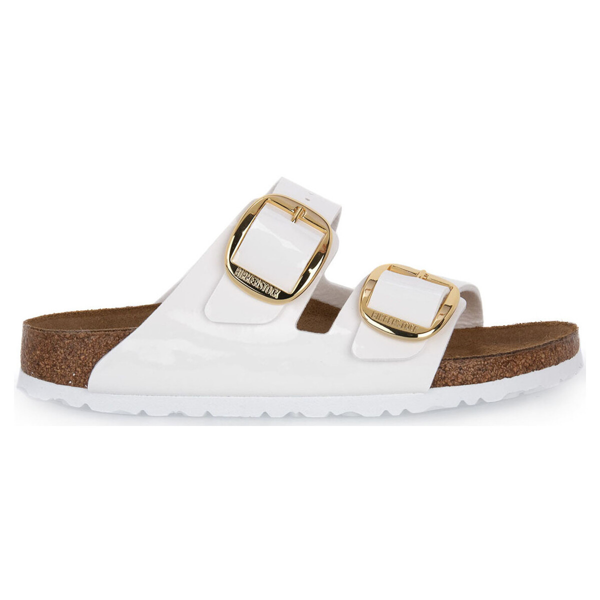 Birkenstock  ARIZONA WHITE PATENT BIG BUCK CAL S  Bílá