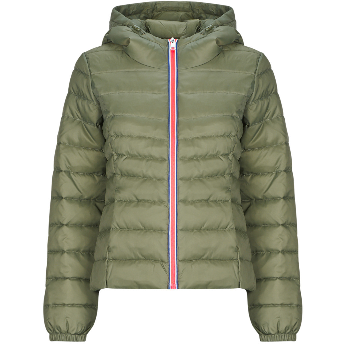 Only  ONLTAHOE CONTRAST HOOD JACKET  Khaki