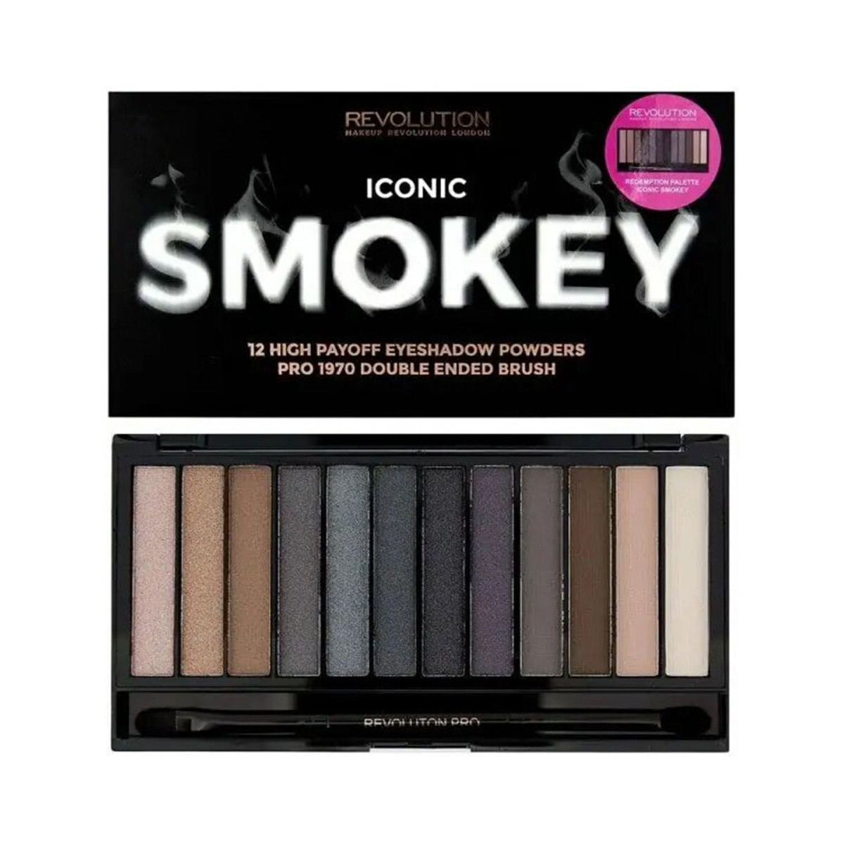 Makeup Revolution  Iconic Smokey Eyeshadow Palette