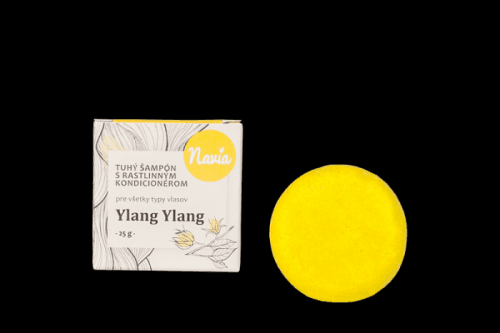 KVITOK Tuhý šampon s kondicionérem pro světlé vlasy Ylang Ylang 25 g