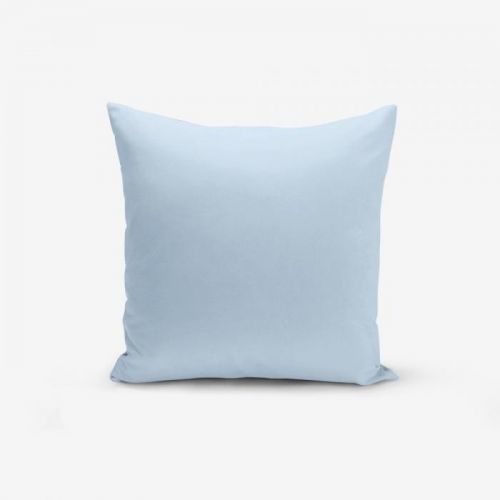 Modrý povlak na polštář Minimalist Cushion Covers Düz, 45 x 45 cm