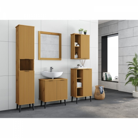 Závěsná skříňka dub BALI Idea