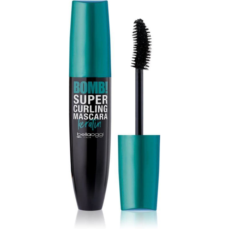 bellaoggi BOMB! Curling Mascara řasenka pro objem a natočení řas odstín Real Black 12.5 ml