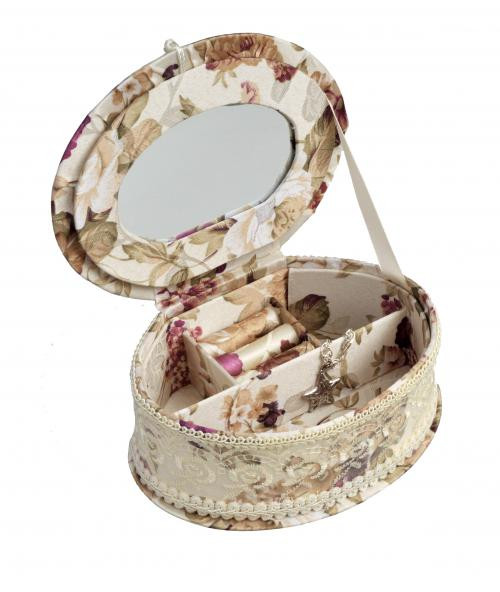 Látková šperkovnice - 170x125x65